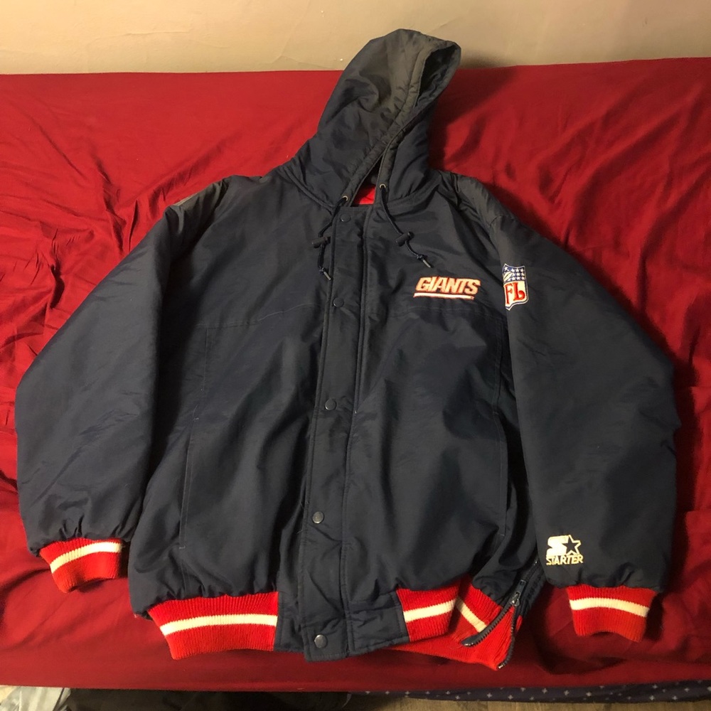 Vintage Starter New York Giants NFL Coat Jacket